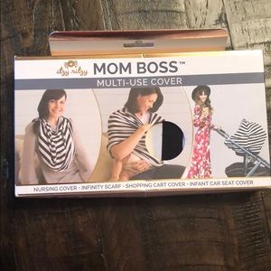 Mom Boss nursing/shopping/seat cover